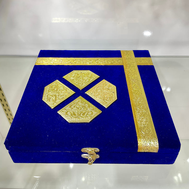 Velvet Dry Fruit Box - 4 Parts