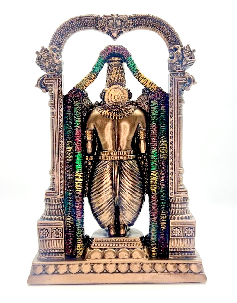 Bronze Tirupati Balaji Idol 8"