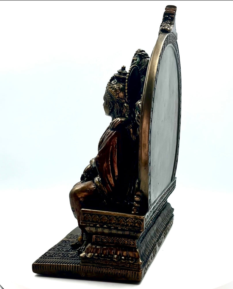 Bronze Lord Shiva Parivar (Family) Idol 8"