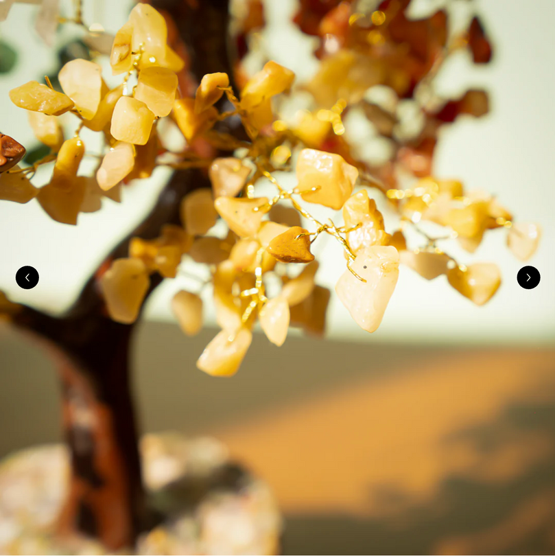 7 Chakra Tree - Spiritual Bonsai Tree With Natural Seven Chakra Gemstones
