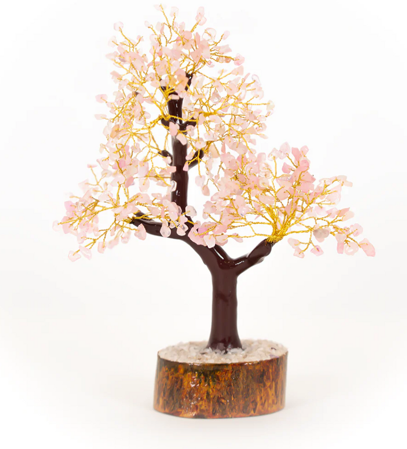 Rose Quartz Tree - Spiritual Bonsai Tree