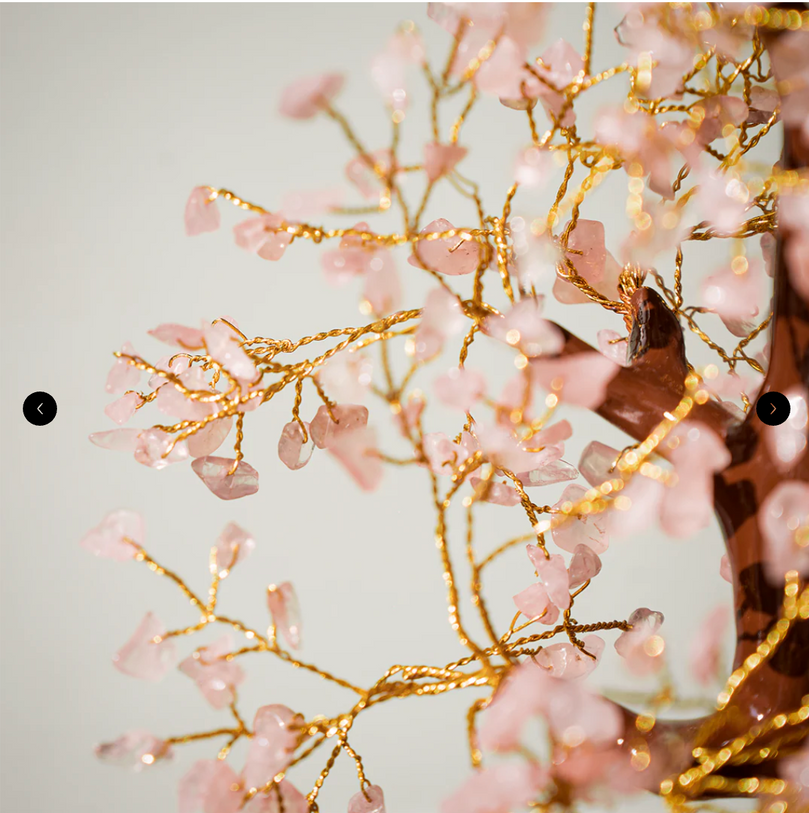 Rose Quartz Tree - Spiritual Bonsai Tree