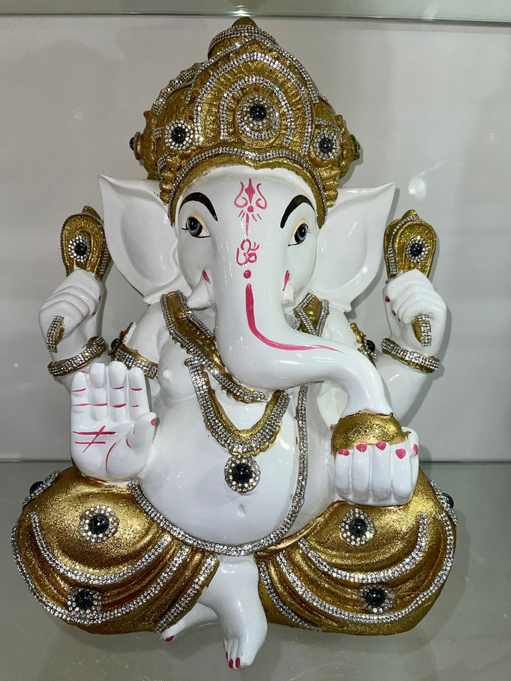 Shiny Gold Ganesh Ji