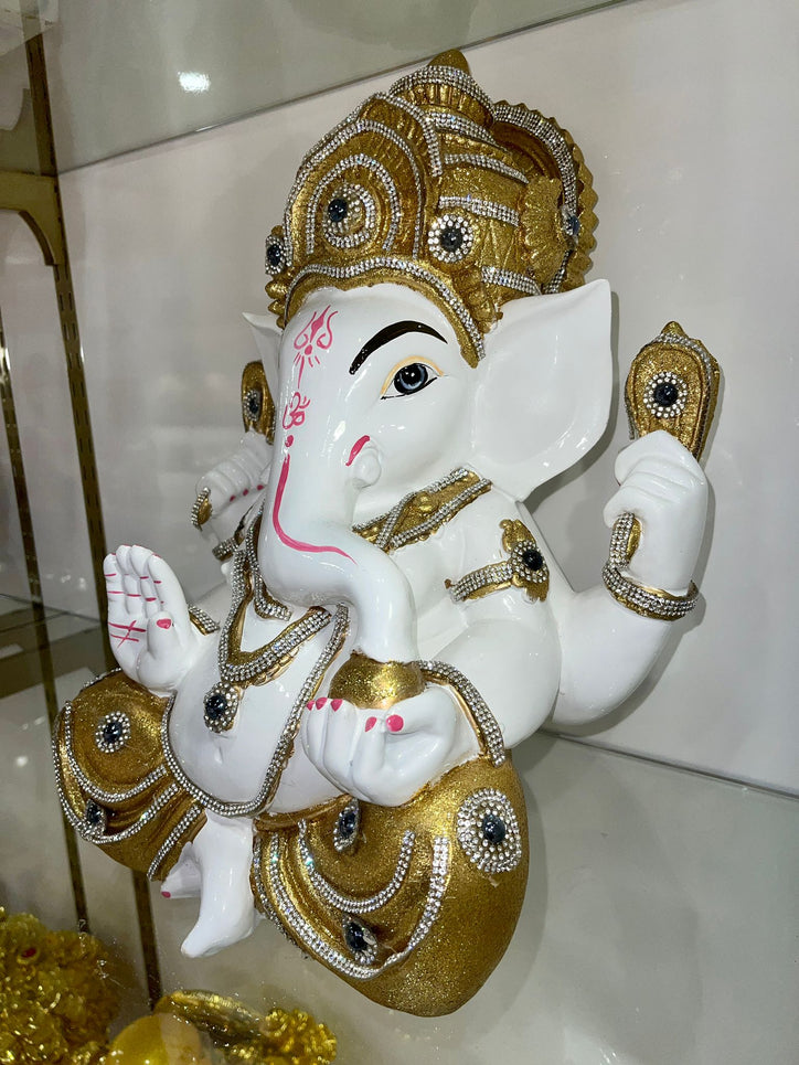 Shiny Gold Ganesh Ji