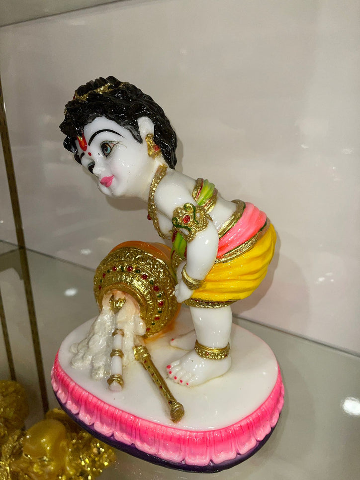 Ladoo Gopal Stealing Butter