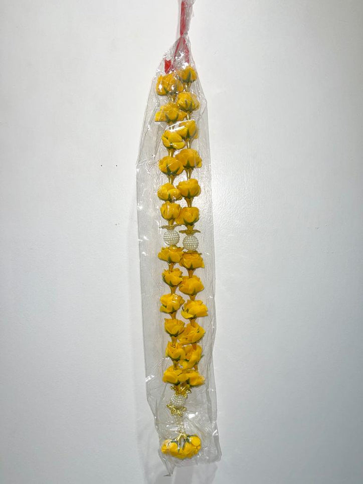 Yellow Rose Fancy Mala/Garland (20")
