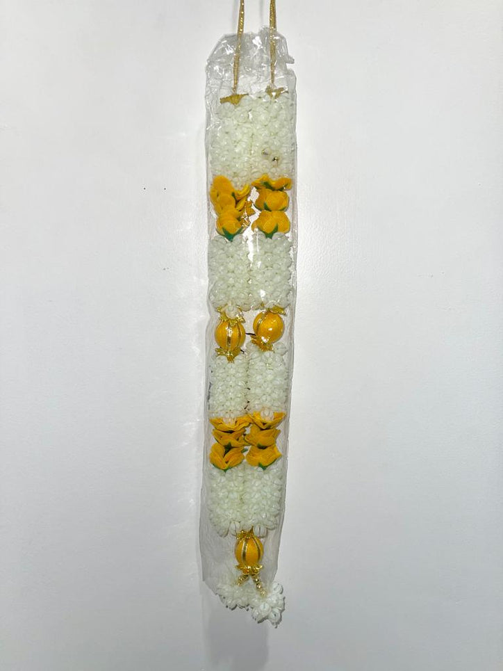 Jasmine & Yellow Flower Mala/Garland (20")