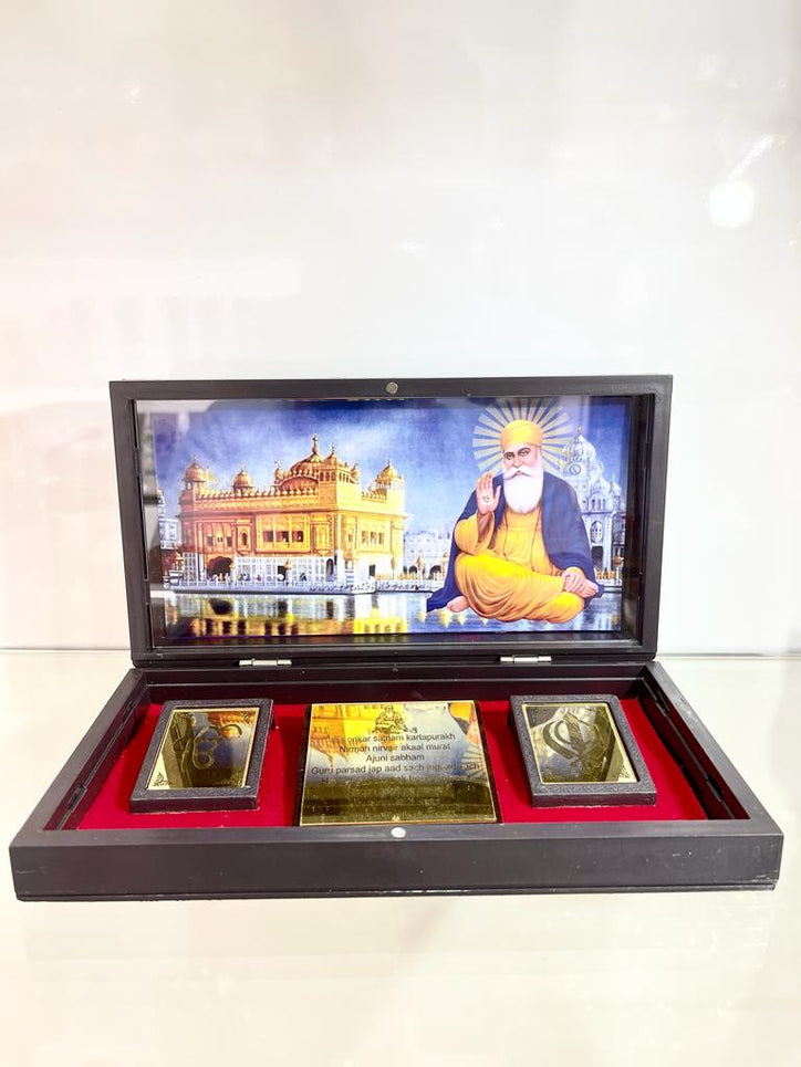 Guru Nanak Golden Temple Gold Plated