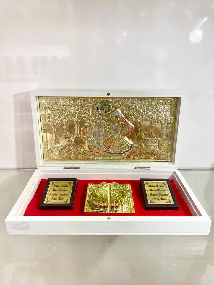Radha Krishna Gold Plated
