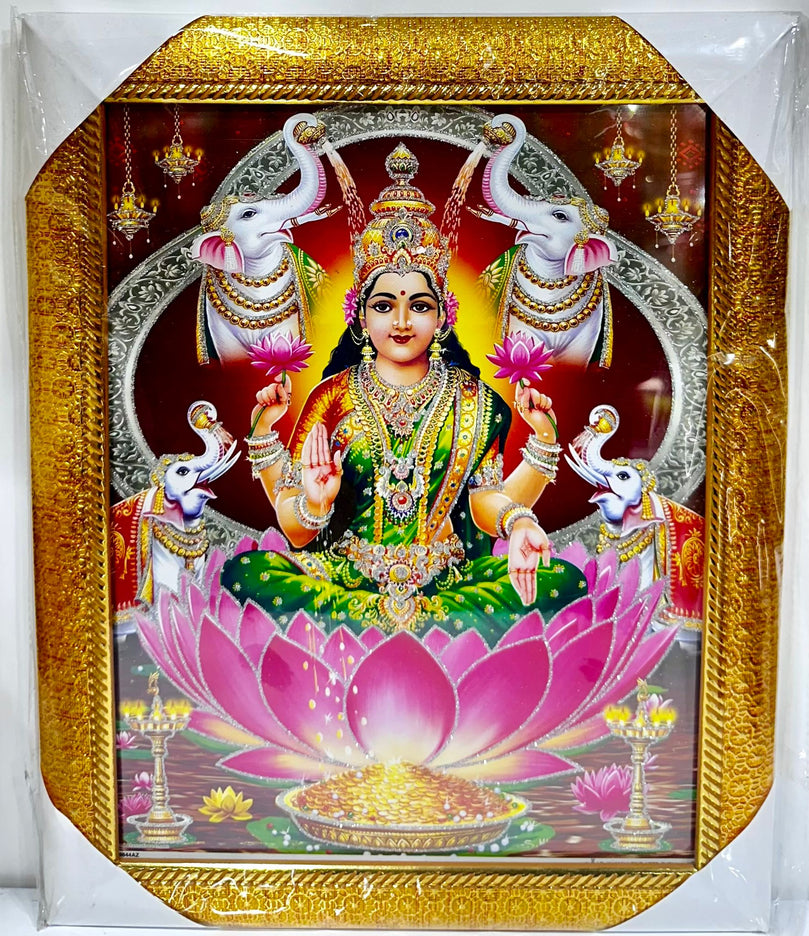 Lakshmi Ma - 11"X13" Picture Frame - Wall Hanging