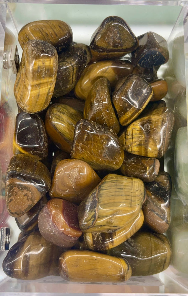 Tiger's Eye Tumbled