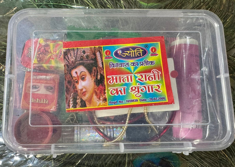 Mata Rani Shringar Kit – Idol Decoration Set for Goddess Durga | Navratri & Pooja Essentials