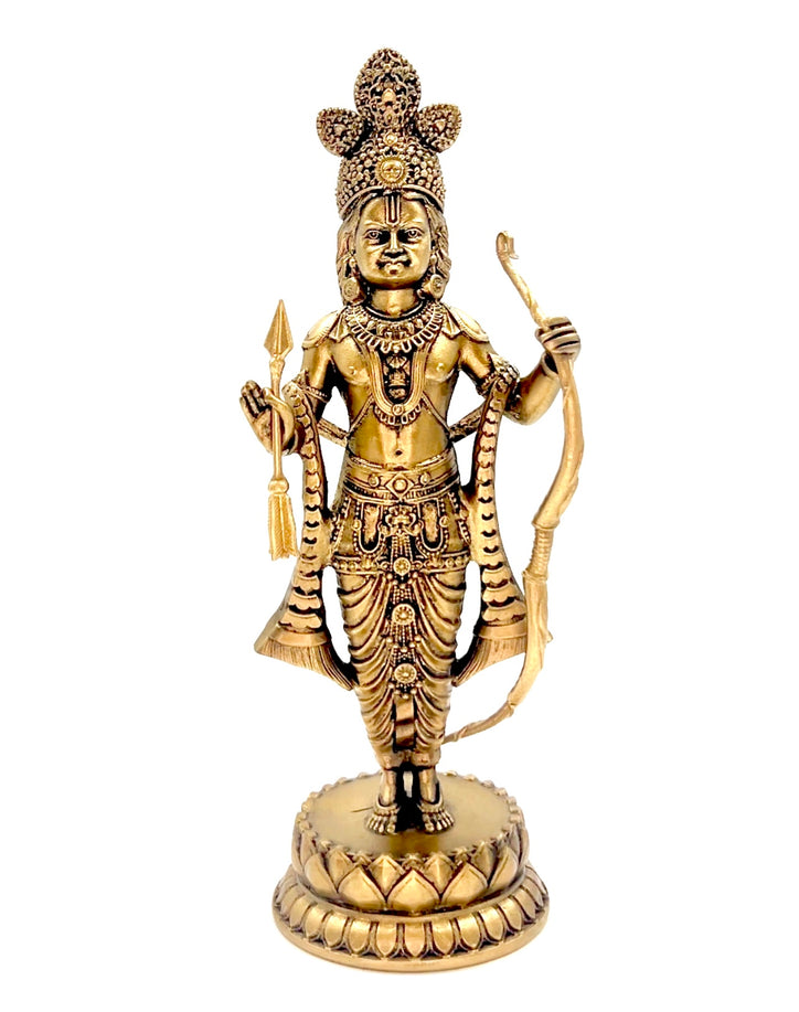 Bronze Ram Lalla Idol 6"