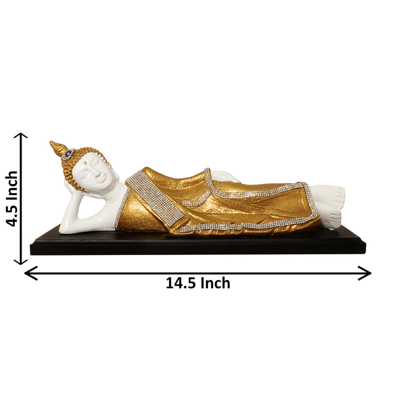 Peaceful Reclining Buddha Idol