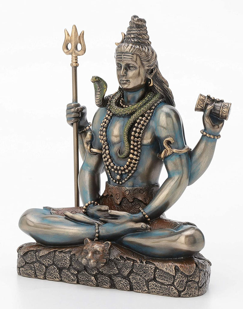 Lord Shiv Ji Holding Trident and Damaru