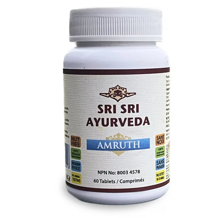 Amruth - Enhance Memory, Improve Health, & Stay Young | 60 Tabs | 500mg