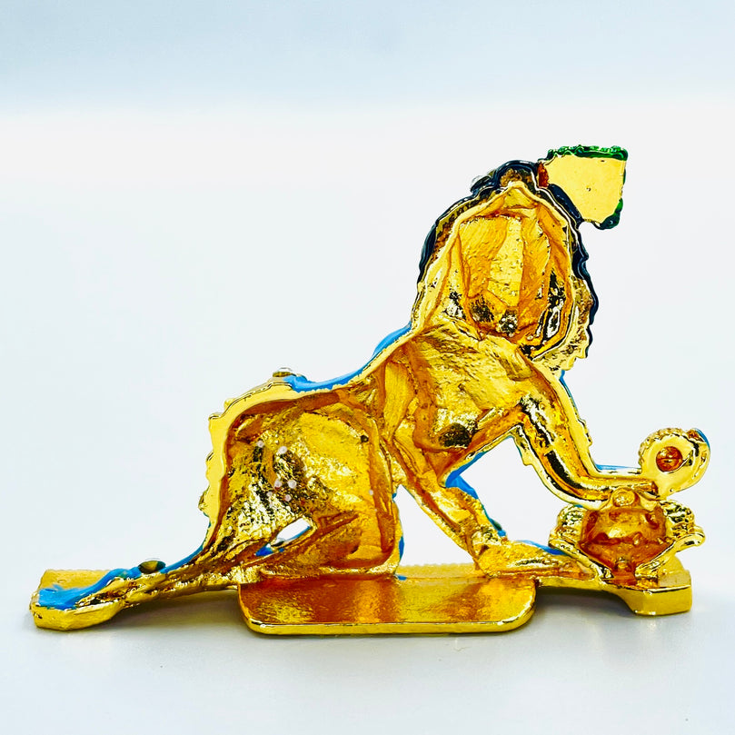 Krishna Bala Ladoo Gopala Car Dashboard Idol | Hindu God Statue Murti | Religious Gift for Home/Office on Janmashtami, Holi, Dussehra & Diwali