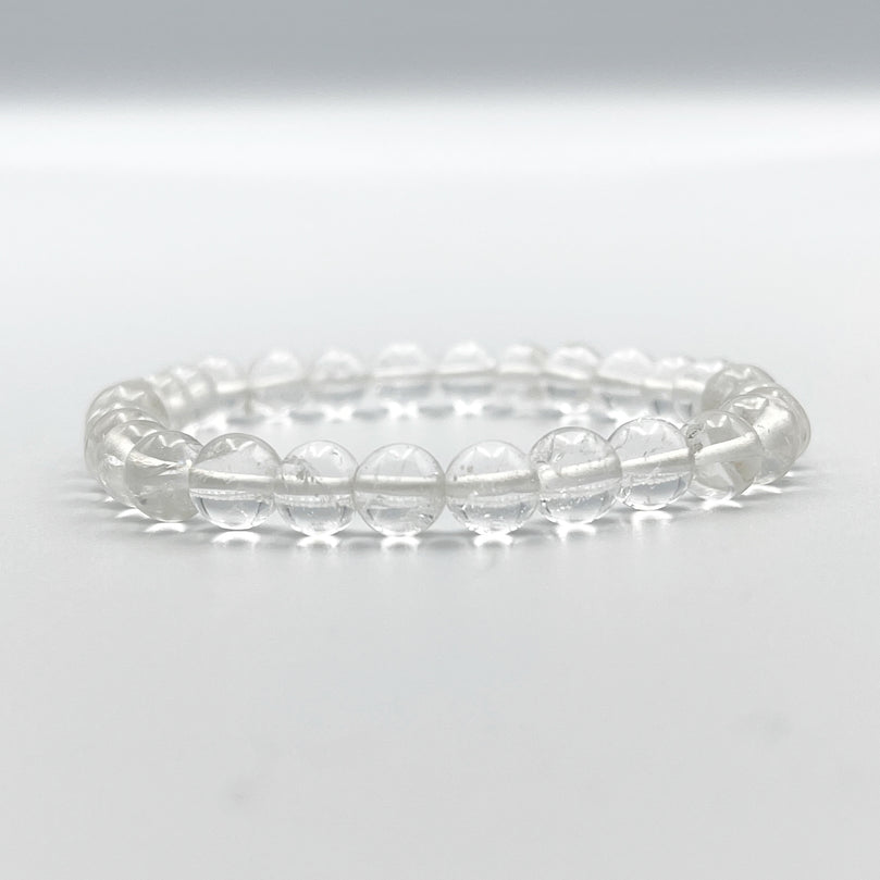 Natural Genuine Clear Quartz Bracelet