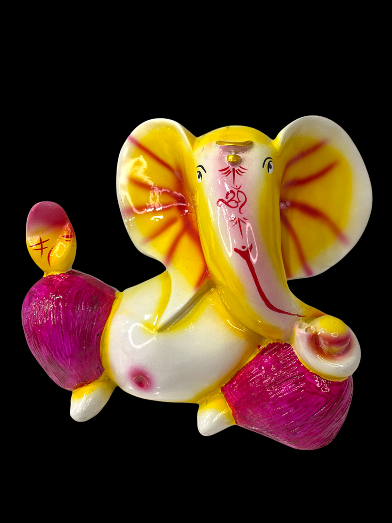 Colourful Sri Ganesh ji Sitting