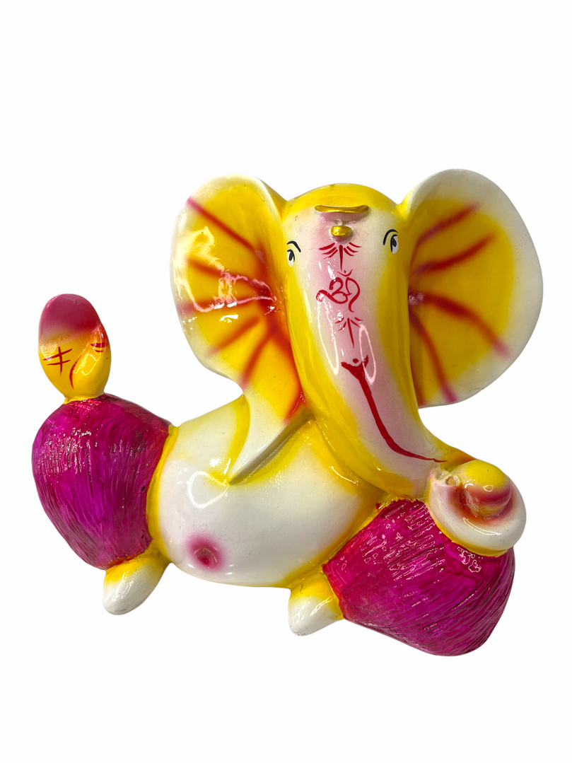 Colourful Sri Ganesh ji Sitting