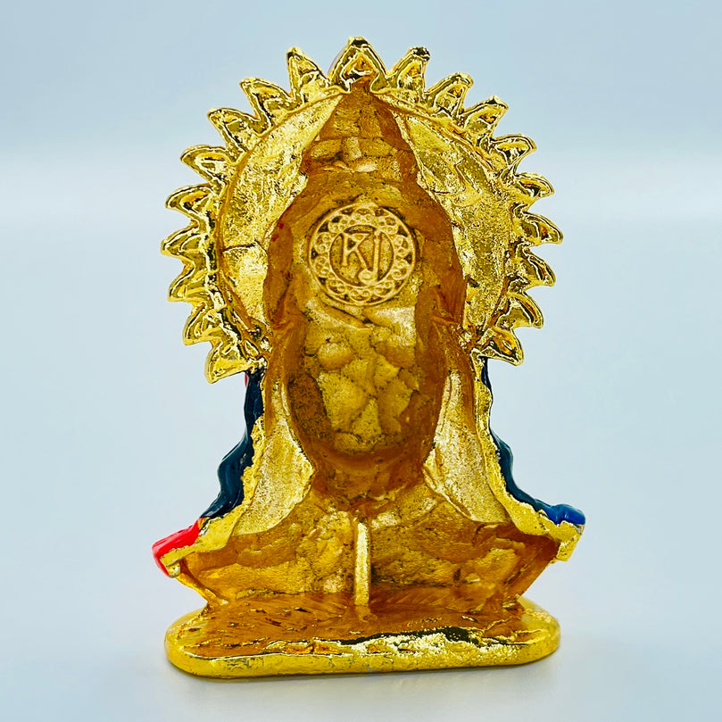 Gold & Crystal Studded Hanuman Ji Car Idol (Double Sided Tape Included)