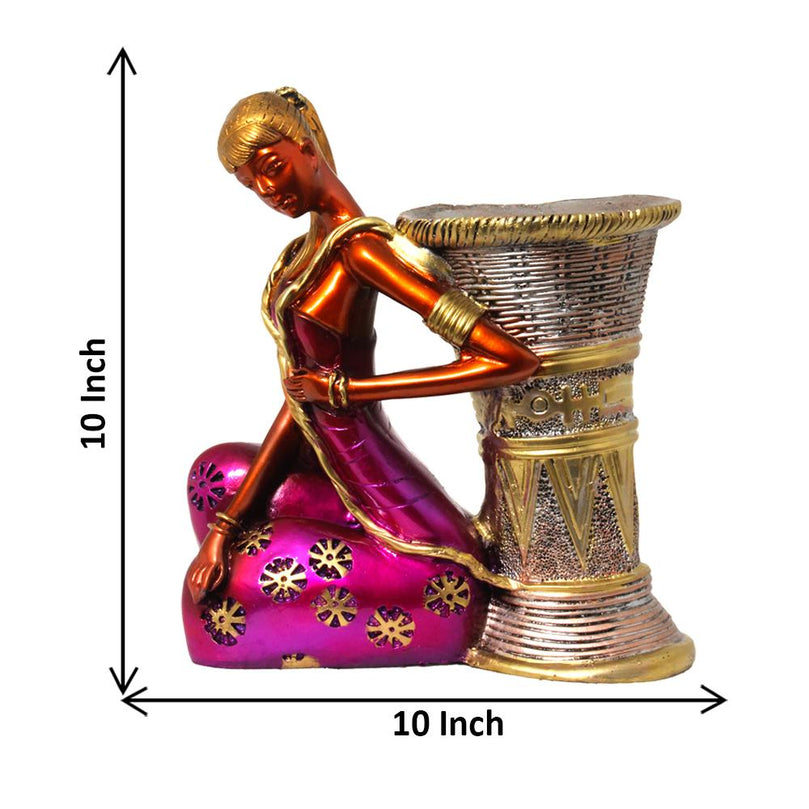 Colorful Women Sculpture