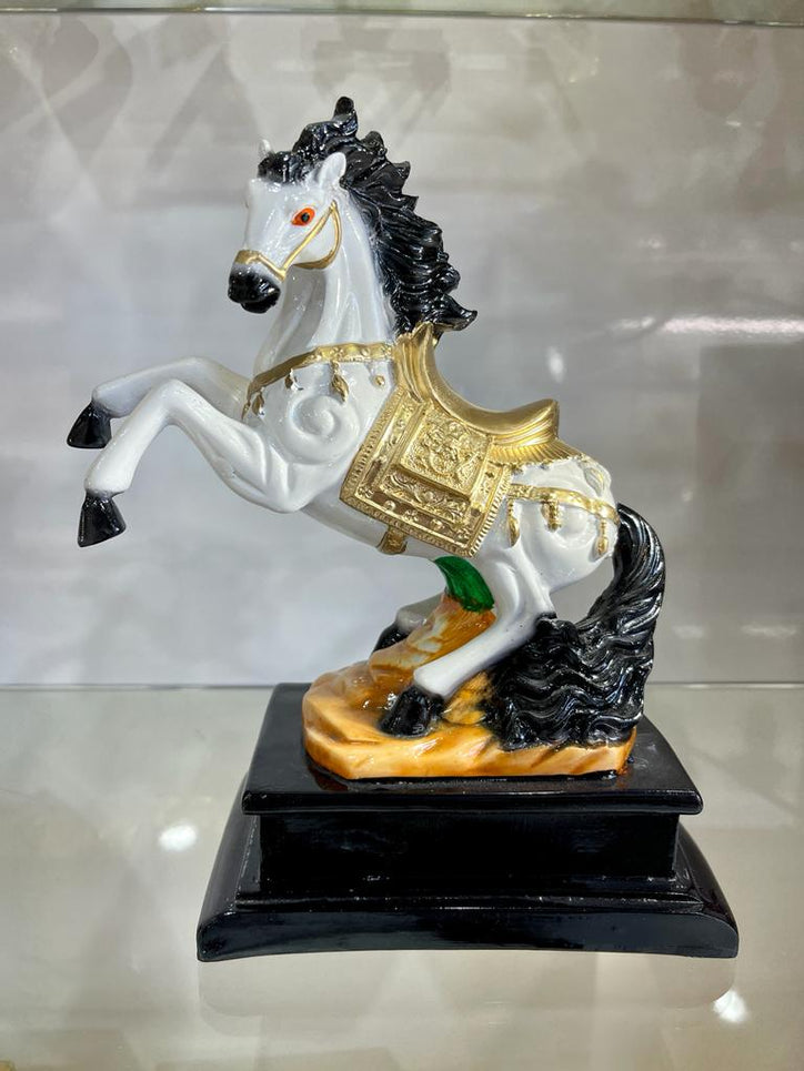 Standing Horse White