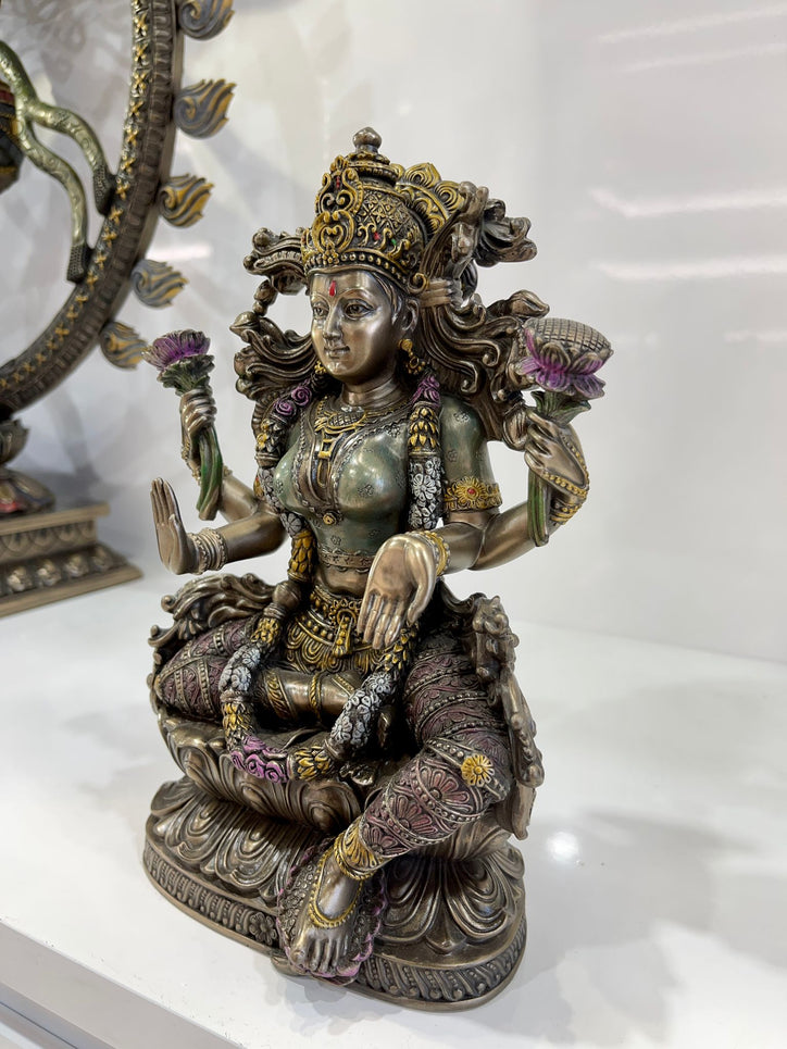 Lakshmi Ma Sitting on Lotus