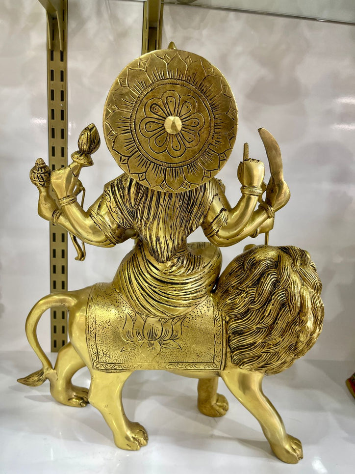 Brass Durga Ma