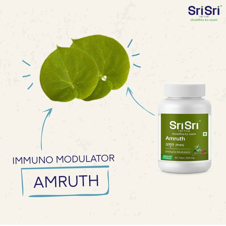 Amruth - Enhance Memory, Improve Health, & Stay Young | 60 Tabs | 500mg