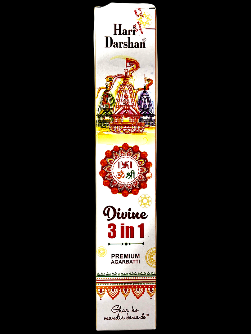 Divine Three in One Premium Agarbatti (Incense)