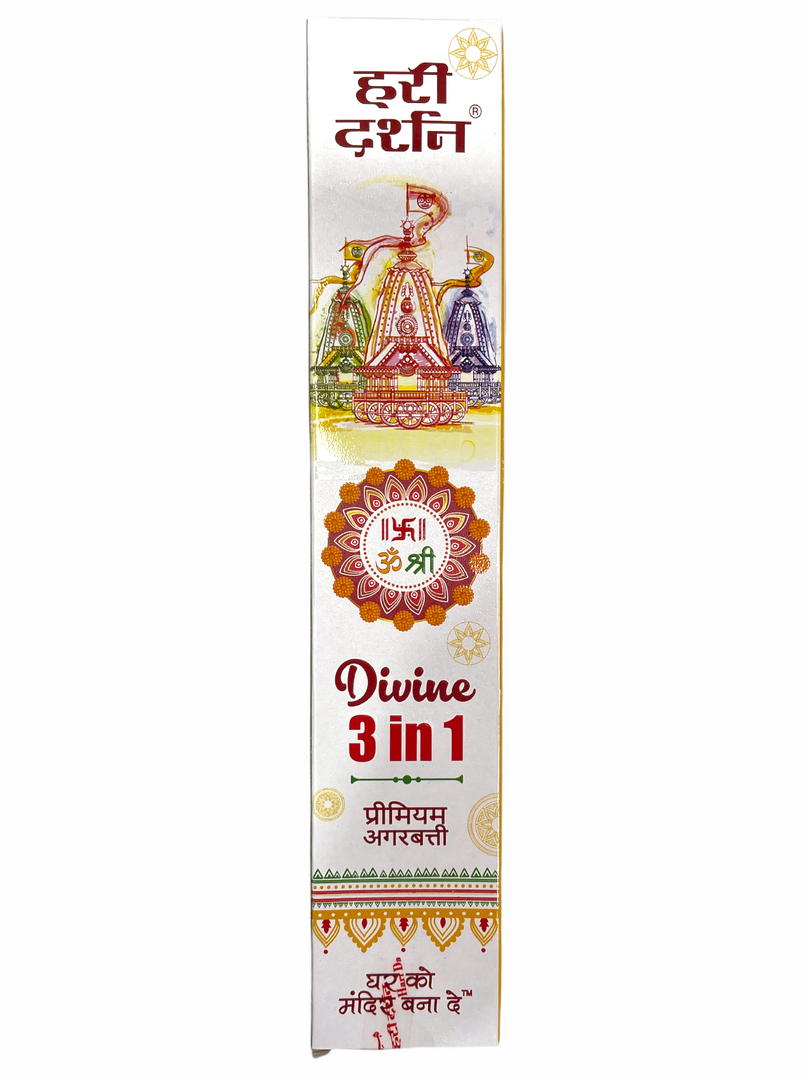Divine Three in One Premium Agarbatti (Incense)