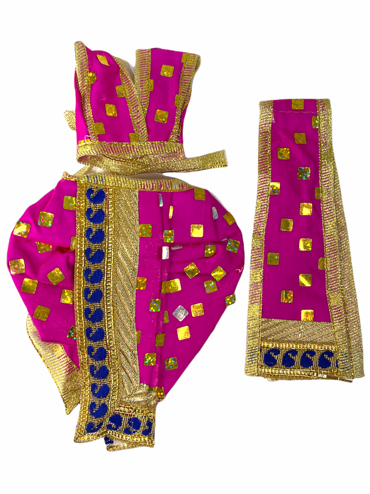 Pink Krishna Outfit