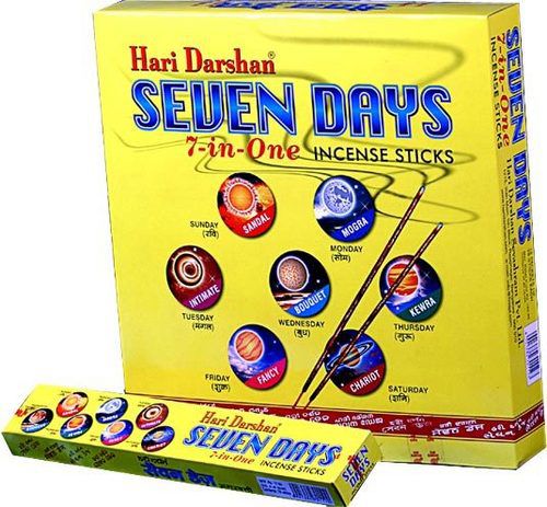 Seven Days Incense Box