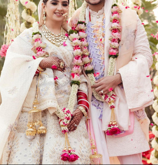 Wedding Fresh Flower Garlands / Varmalas