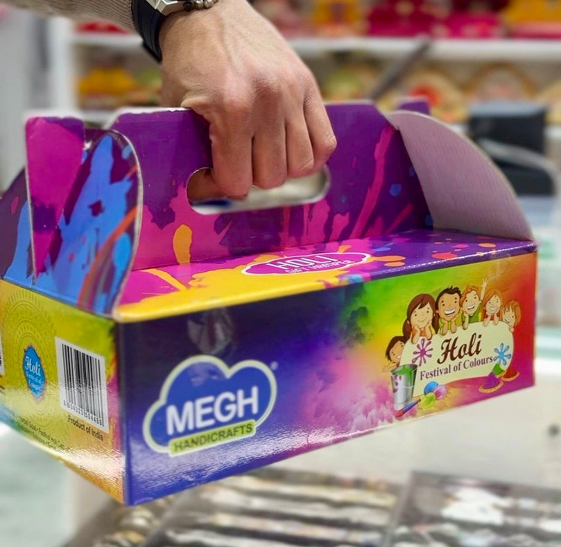 Holi Celebration Kit – Complete Festival Pack with Gulal Colors, Pichkari & Accessories