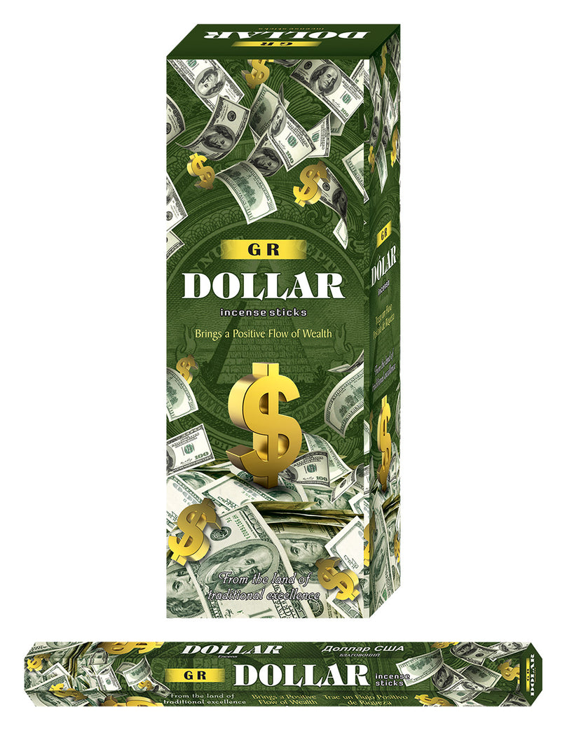Dollar - Incense (Agarbatti) Sticks Box - Ultra Premium Low Carbon