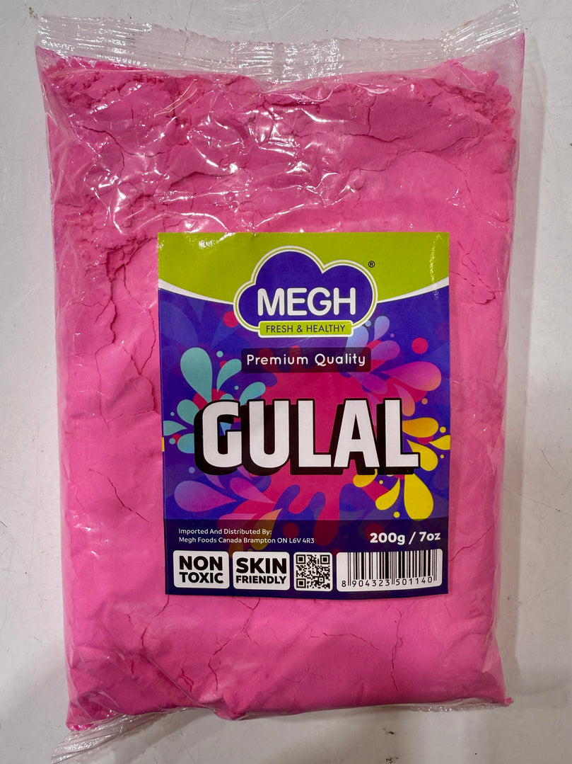 Holi Colors - Premium Gulal Powder – Non-Toxic & Skin-Friendly | 200g | Multiple Colors