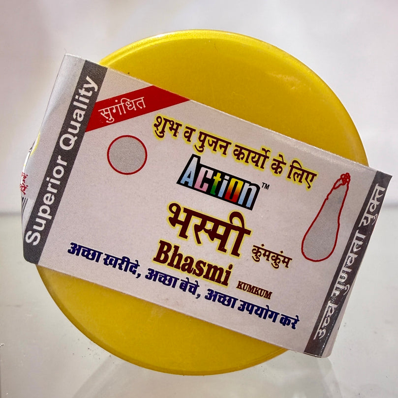Bhasmi Kumkum for Puja and Tilak - Superior Quality