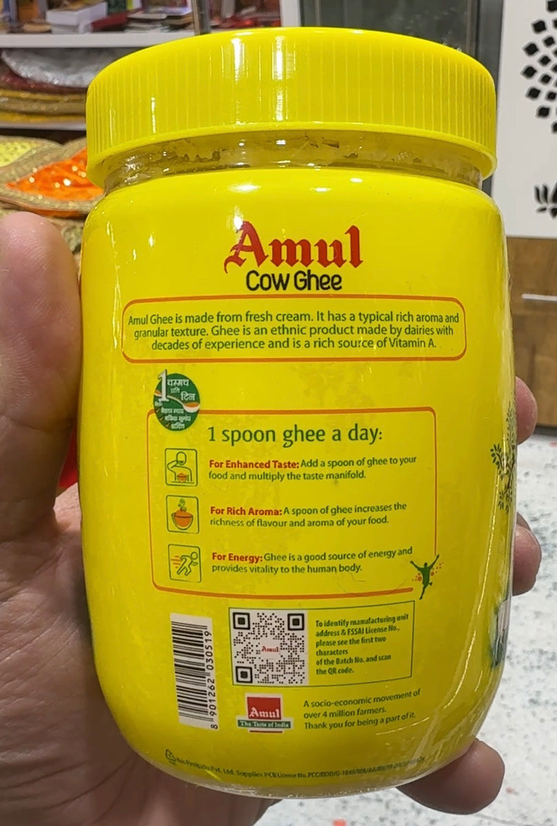 Amul Desi Cow Butter Ghee - 500g