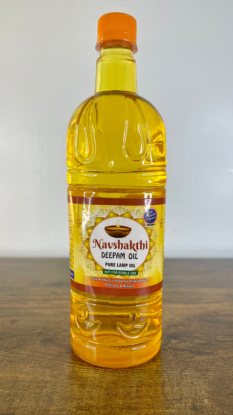 Navshakthi Deepam Oil - Pure Lamp Seven 7 Oils with Sughandh Fragrance