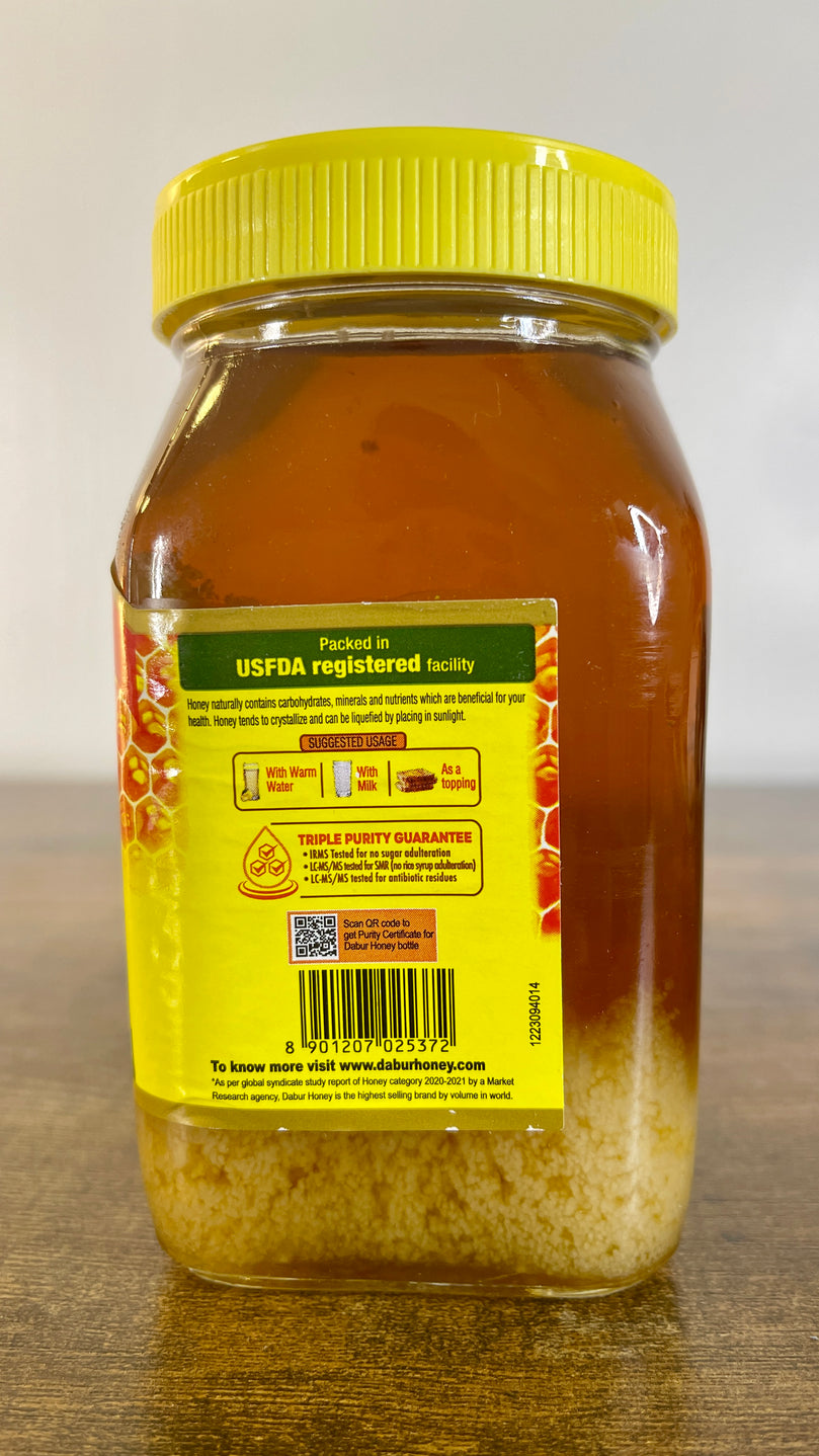 Dabur Honey - 100% Purity Guaranteed - No Sugar Adulteration  - 500g