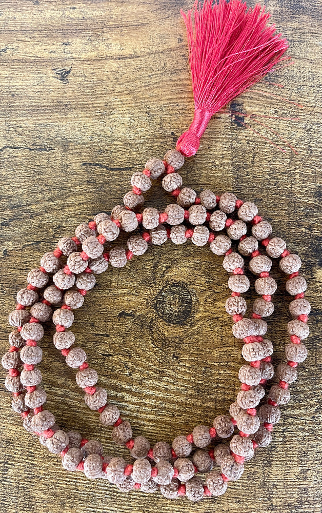 Rudraksha Mala  - 108 Beads - 16" long (per side)