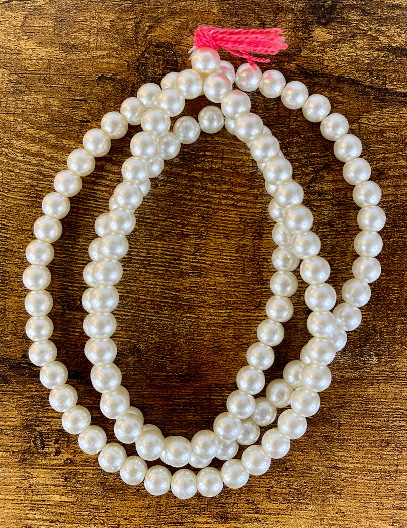 Pearl (Moti) Mala's - 2 sizes available