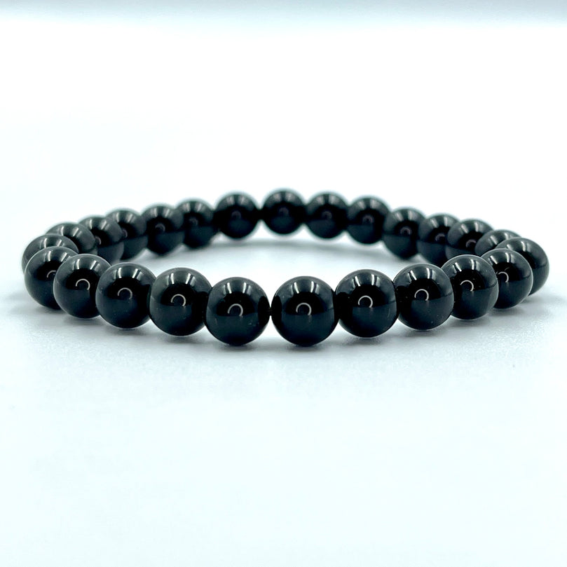 Genuine Obsidian Gemstone Bracelet