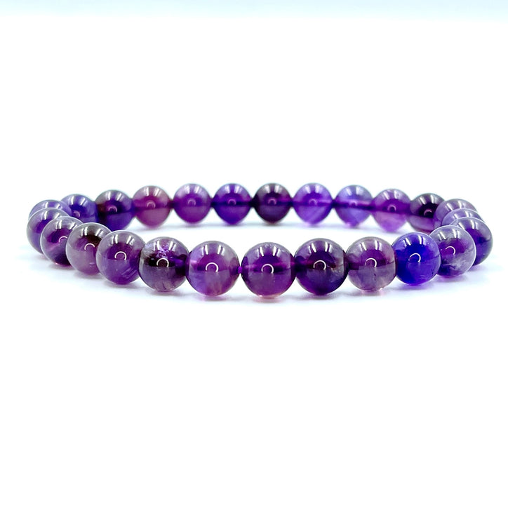 Genuine Amethyst Gemstone Bracelet