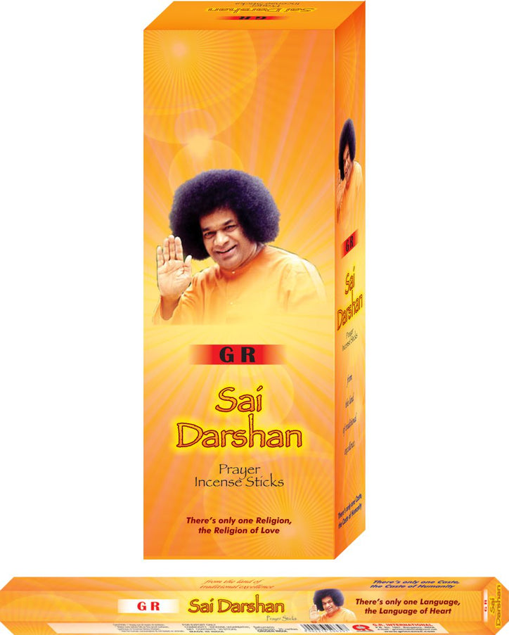 Sai Darshan - Incense (Agarbatti) Sticks Box - Ultra Premium Low Carbon