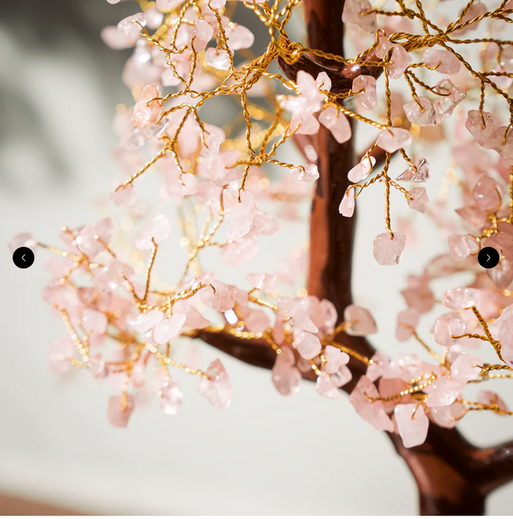 Rose Quartz Tree - Spiritual Bonsai Tree