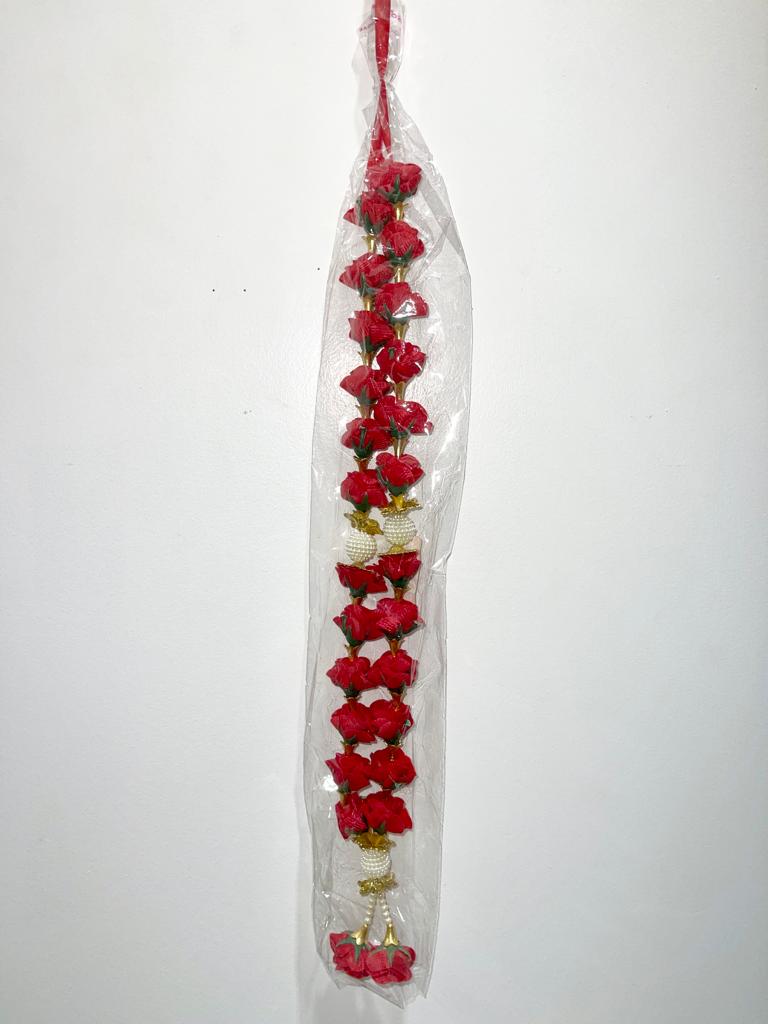 Red Rose Mala/Garland (20")