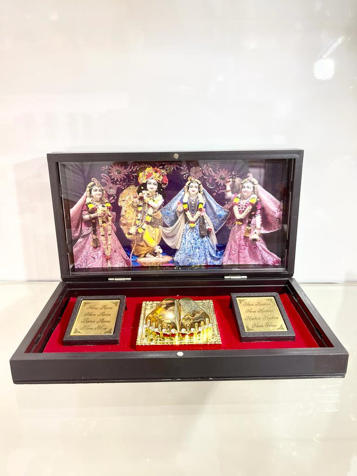Radha Krishna Gold Plated